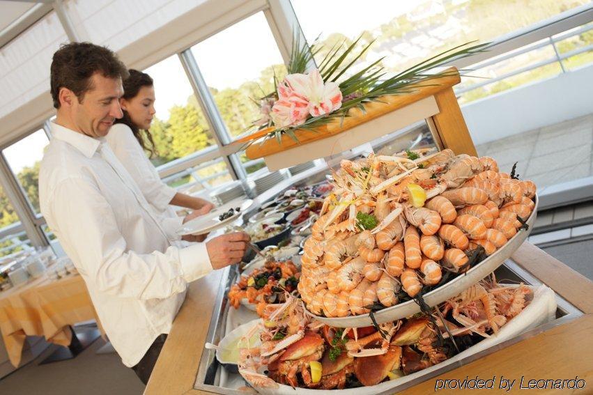 Miramar La Cigale Hotel Thalasso & Spa 阿尔松 餐厅 照片